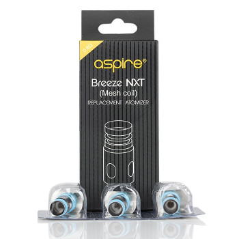 Breeze NXT  Replacement Atomizer Coil (3-Pack) | Aspire | 0.8 Mesh