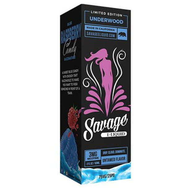 Underwood | Savage E-Liquid | 60ml | 3mg | (Closeout)