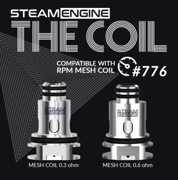 The Coil #776 (RPM Mesh Coil) | Steam Engine | 0.3ohm