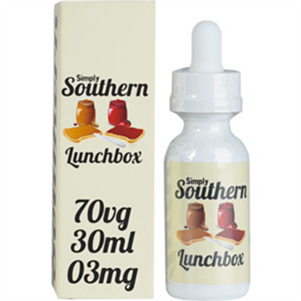  Peanut Butter & Strawberry Jelly : Lunchbox | Simply Southern | 60ml | 6mg (Overstock)