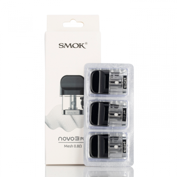 Novo 3 Mesh Replacement Pod ( 3/Pack) | Smok | 0.8 ohm