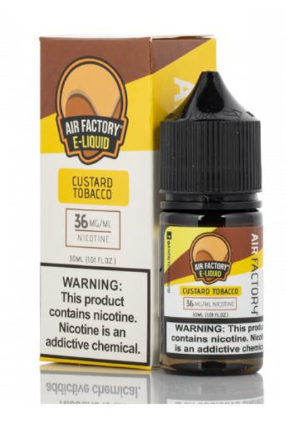 Custard Tobacco | Air Factory Salt | 30ml(Closeout)