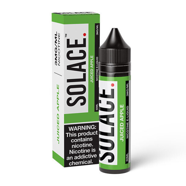 Juiced Apple | Solace Ejuice | 60ml | 3mg & 6mg options (Closeout)