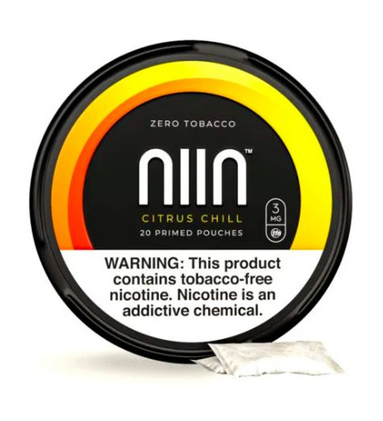 Citrus Chill | NIIN Synthetic Nicotine Pouches | 20ct