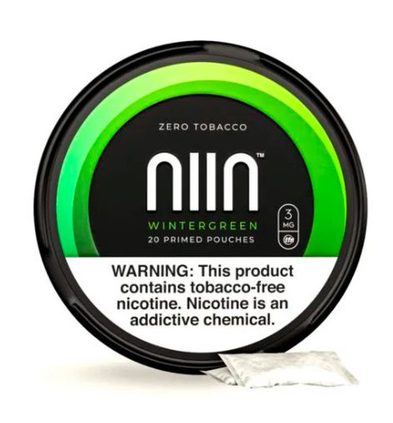 Wintergreen | NIIN Synthetic Nicotine Pouches | 20ct