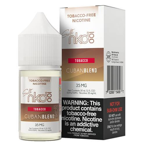 Cuban Blend SALT | NKD 100 Tobacco Free Nicotine by Naked 100 | 30ml