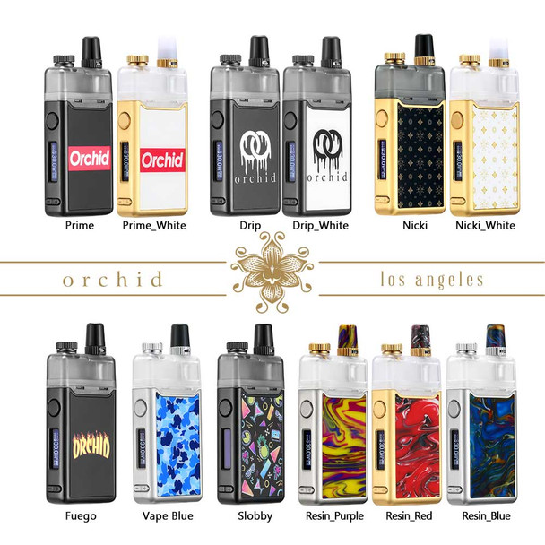 Orchid Sub-ohm Pod Starter Kit | Orchid | 30W | Resin Blue  (Super Deal)