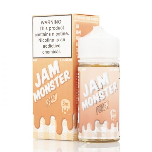 Peach | Jam Monster eJuice | 100ml (Super Deal)
