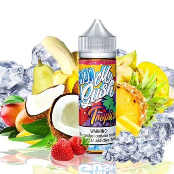 SNOW Tropical- Oh My Gush /  Tropical Fruit Medley | SUPR by Fuggin Vapor Eliquids | 120ml | 6mg (Closeout)