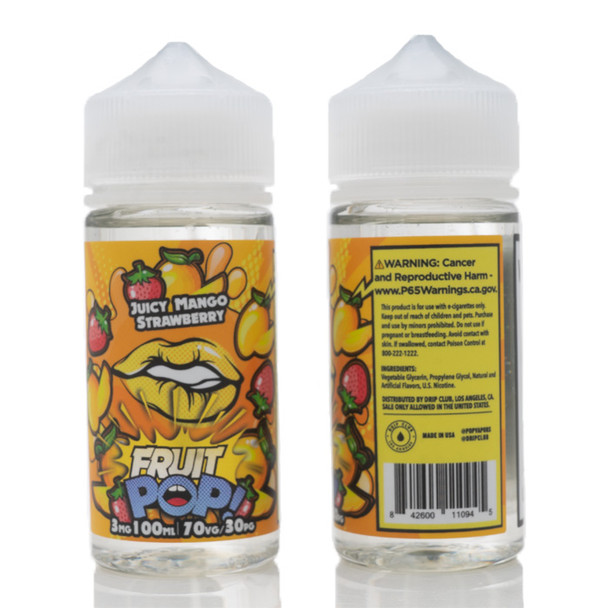 ICE Juicy Mango Strawberry | Fruit POP! by The Milkman | 100ml