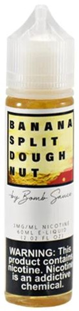 Banana Split Doughnut | Bomb Sauce E-Liquid | 120ml | 12mg