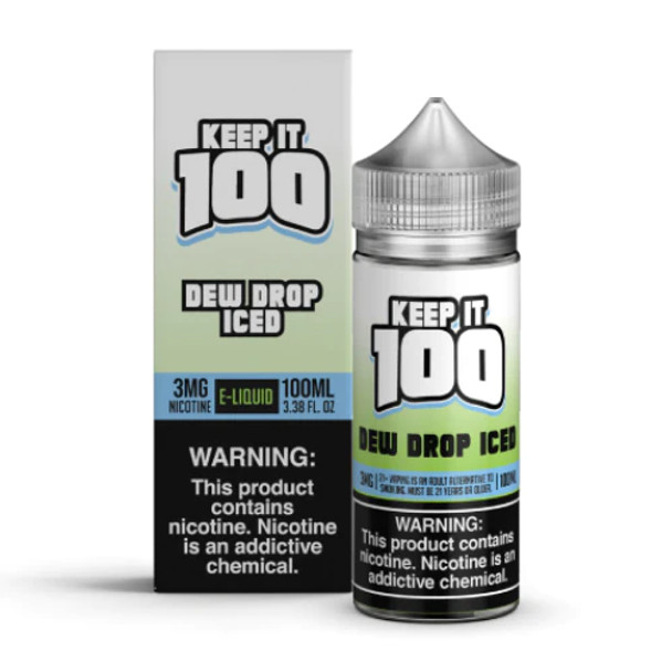 Dew Drop Iced | Keep It 100 E-Liquids  | 100ml (Super Deal)