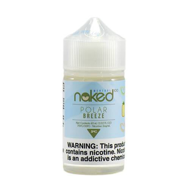 Melon / Polar Breeze / Frost Bite  | Naked 100 (Menthol) by the Schwartz | 60ml | 6mg (Closeout)
