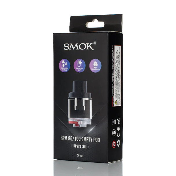 RPM 85 / 100  Empty Pod | 6ML | Smok | 3-Pack 