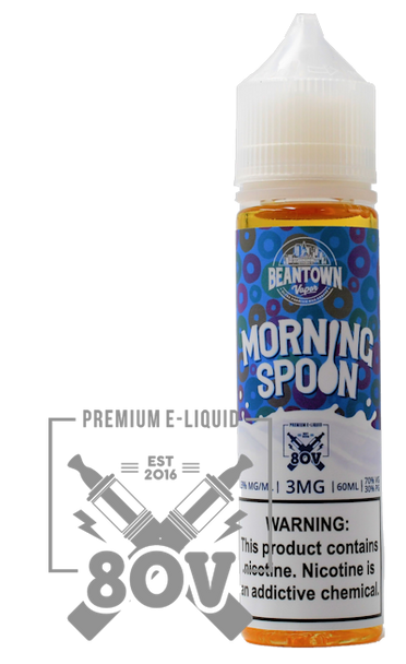Morning Spoon | Beantown Vapor by 80v eLiquid | 60ml | 3mg (Super Deal)