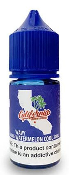 Wavy Watermelon COOL SALT | California Grown E-Liquids Salts | 30ml | 50mg (closeout)