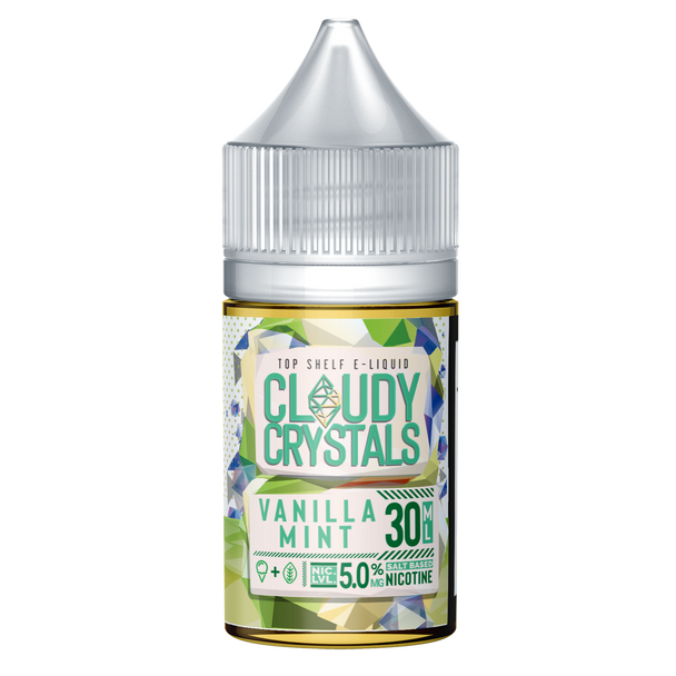Vanilla Mint | Cloudy Crystals (Salt Nic) | 30ml (3x10ml)  |30mg (closeout)