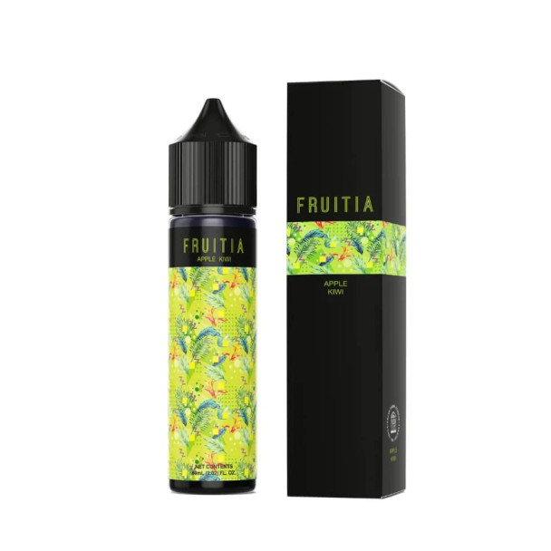 Apple Kiwi Crush | Fruitia  | 60ml | 3mg (closeout)