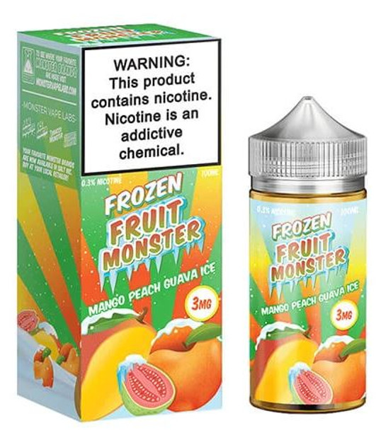 Mango Peach Guava Ice | Frozen Fruit Monster | 100ml | 3mg (overstock)