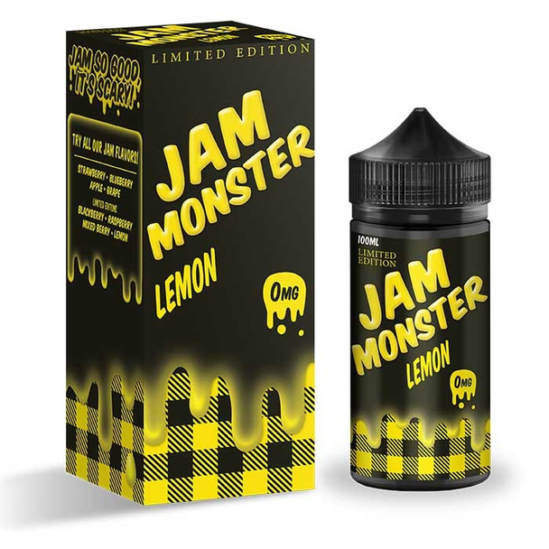 Lemon | Jam Monster eJuice  | 100ml | 0mg (overstock)