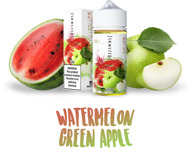 Watermelon Green Apple | Skwezed E Liquid | 100ml