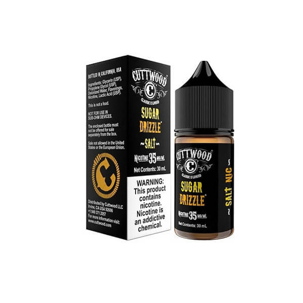 Sugar Drizzle | Cuttwood Vapors Salt Nic | 30ml (New!)