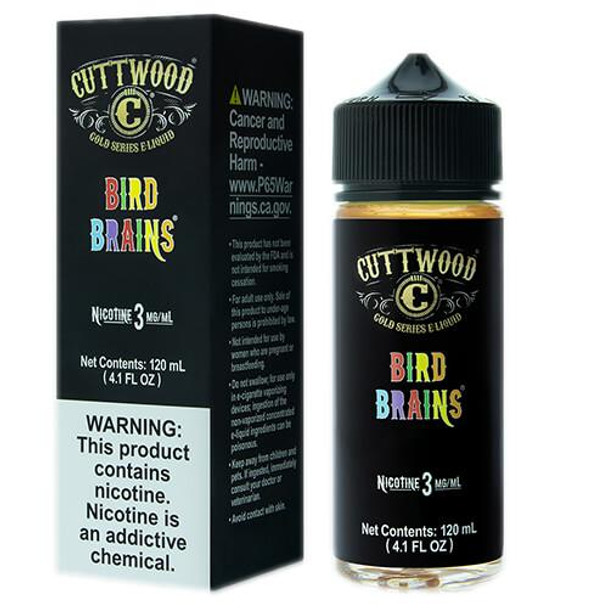 Bird Brains | Cuttwood |  120ml | 12mg | (Overstock)