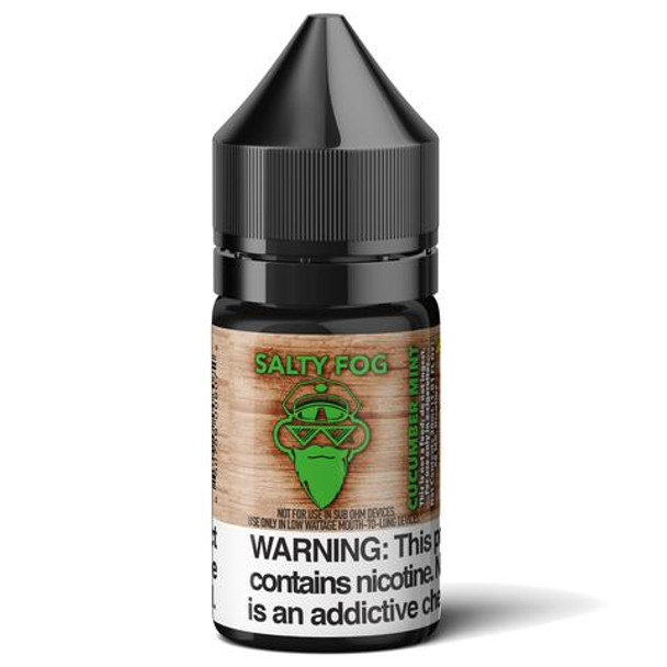 Cucumber Mint | Salty Fog Salts Eliquid by Cosmic Fog |  30ml | 48mg (closeout)