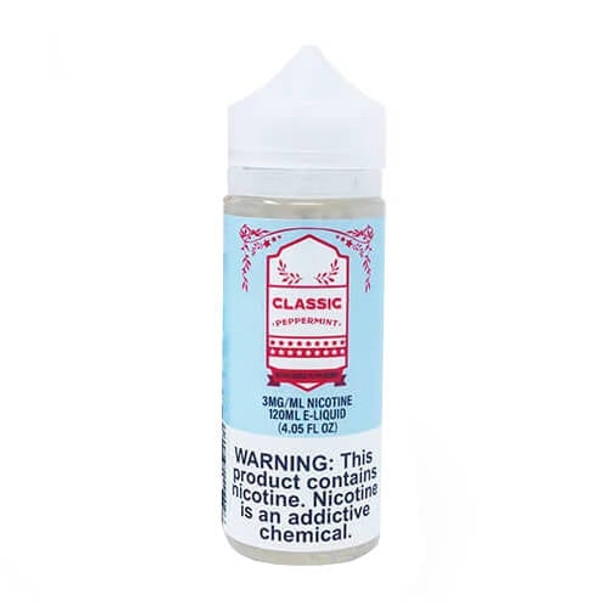 Classic Peppermint | Bomb Sauce E-Liquid | 120ml | 3mg (Super Deal)