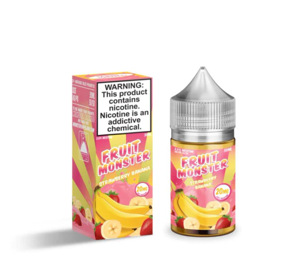 Strawberry Banana | Jam Monster eJuice Salt | 30ml (Super Deal)