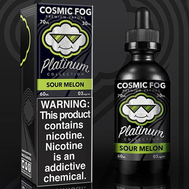 Sour Melon | Cosmic Fog Platinum Collection | 60ml | 0mg  (closeout)