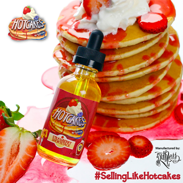 Strawberry Shortstack | Hotcakes by Ruthless | 100ml | 6mg (closeout)