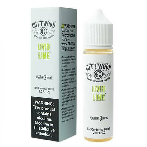 Livid Lime | Cuttwood Reimagined | 60ml   |   3mg (Overstock)