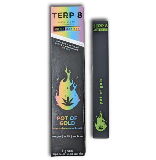 1-Gram Pot of Gold Disposable Delta-8 Dab Bar