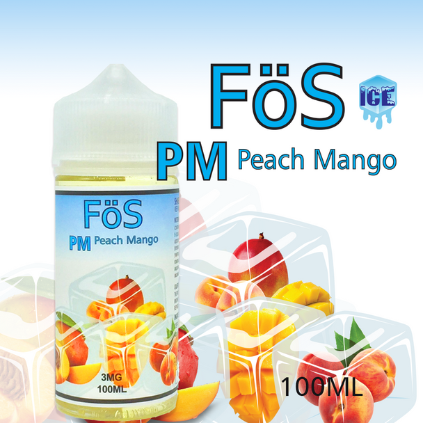 PM ICE - Peach Mango ICE | FoS | 100ml | 0mg (closeout)