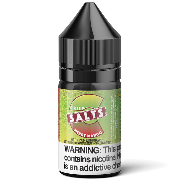Merry Mango  | Crisp Salts Eliquid by Cosmic Fog | 30ml | 24mg (closeout)