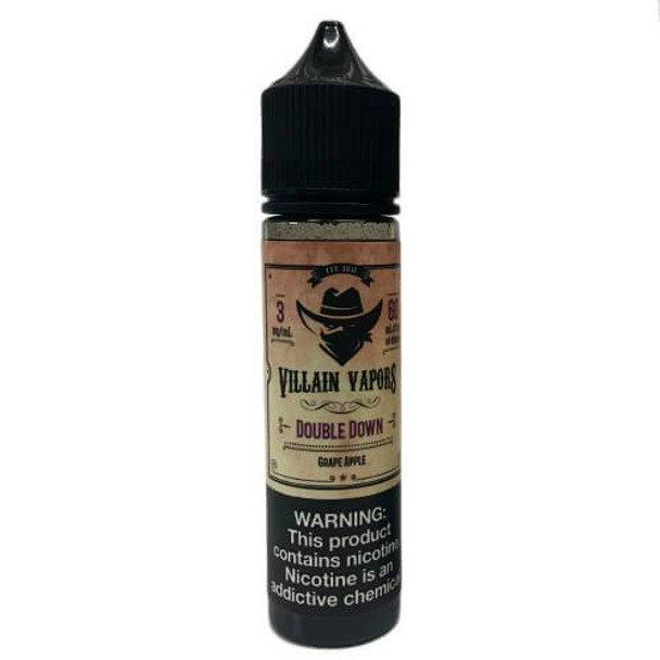 Double Down | Villain Vapors | 60ml | 3mg (closeout)