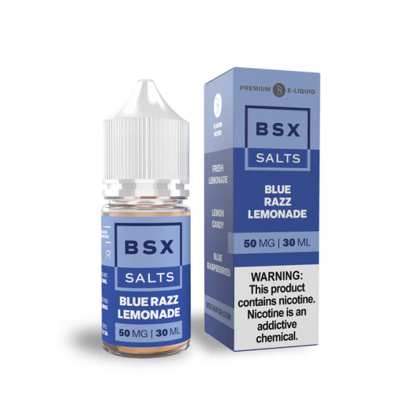 Blue Razz Lemonade | BSX / Basix Nic Salts by Glas | 30ml (closeout)