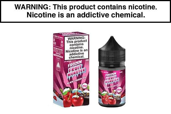 ICE Black Cherry SALT| Frozen Fruit Monster by Jam Monster | 30ml