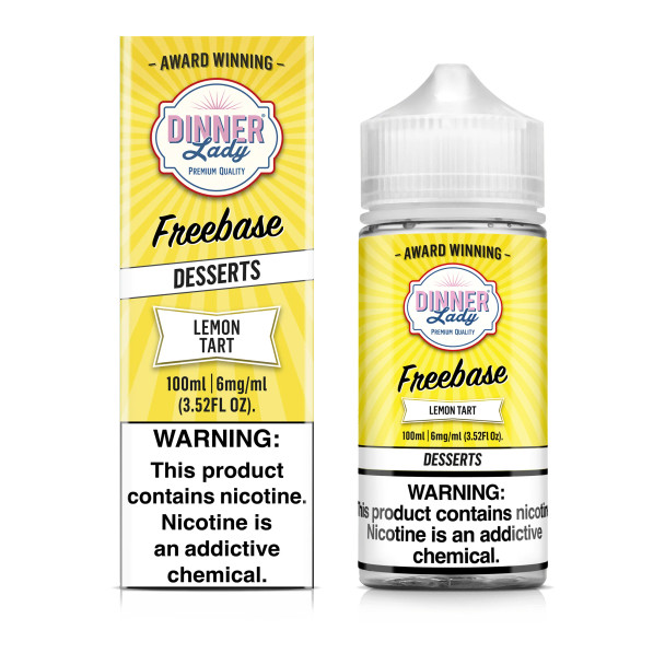 Lemon Tart | Dinner Lady Premium E-Liquids | 100ml