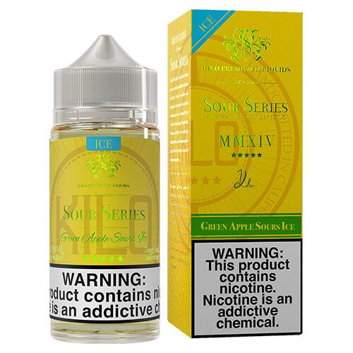 Green Apple Sour Straws | Bazooka Sour Straws by Kilo | 200ml | 6mg (Closeout - Original bottles)