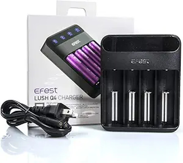 Efest Lush Q4 Intelligent LED Battery Charger | Efest