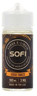 Classic Tobacco SALT | Sofi Surge E-Liquid | 30ml (Super Deal)