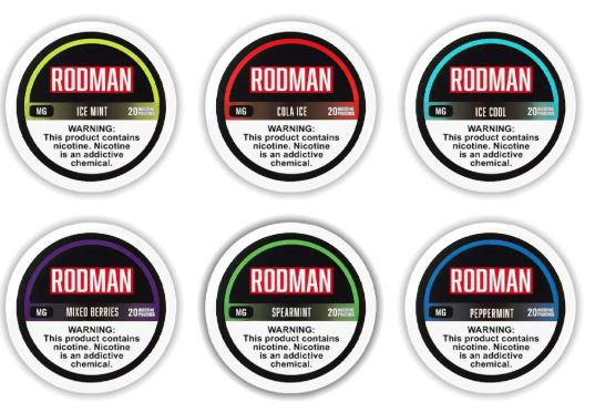 Nicotine pouches | Rodman (closeout)