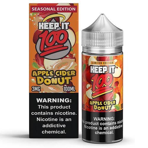 Autumn Harvest /  Apple Cider Doughnut | Keep It 100 E-Liquids | 100ml | 6mg (Closeout)