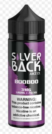 Booboo | Silver Back  | 60ml Total | 3mg (*Final Closeout*)