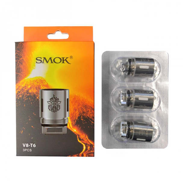 TFV8 V8-T6 Sextuple Coils [3-pk] | Smok | 0.2ohm