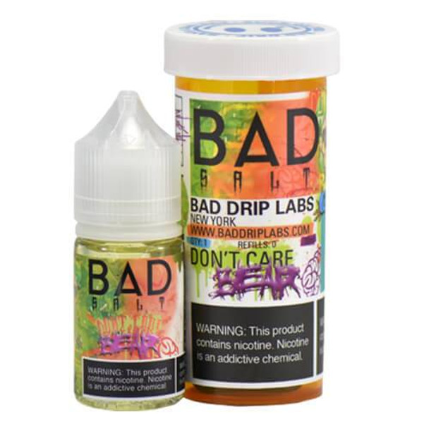 Don't Care Bear (Nic Salt) | Bad Drip Salts E-Liquid | 30ml (closeout)