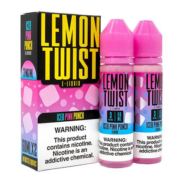 Pink 0° / Iced Pink Punch by Lemon Twist E-Liquid | 120ml & 60ml Options