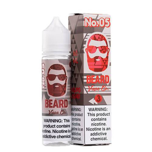 #5 - Strawberry Cheesecake | Beard Vape Co | 60ml (closeout)